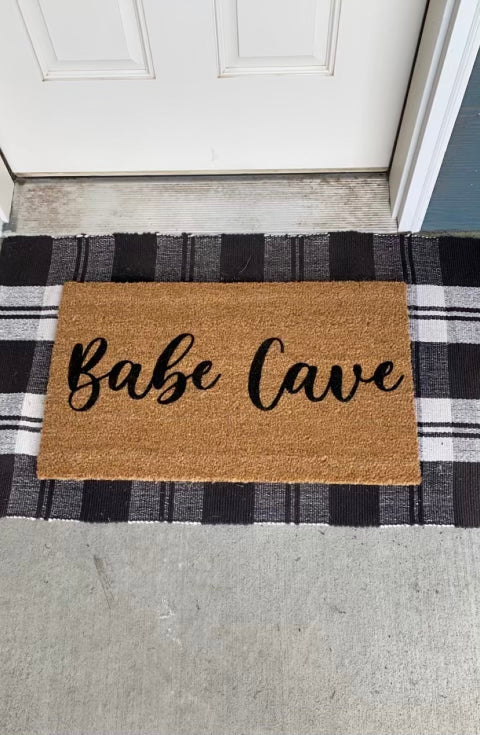 Babe Cave Doormat