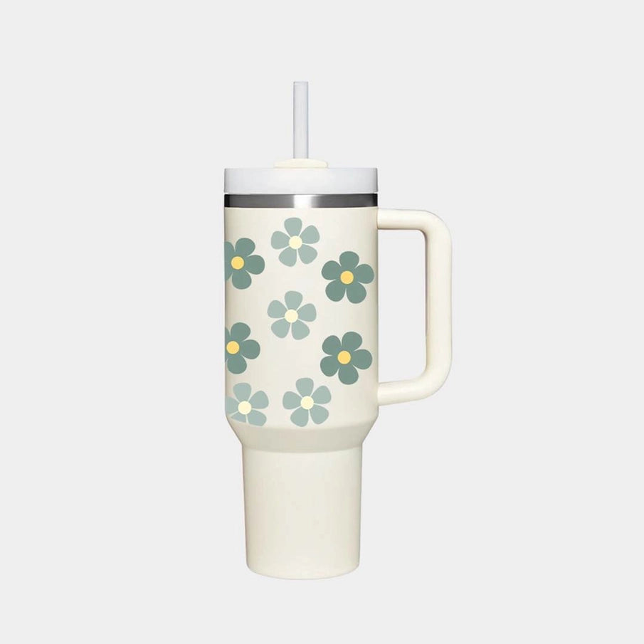 Daisy Flower Sip & Go Tumbler