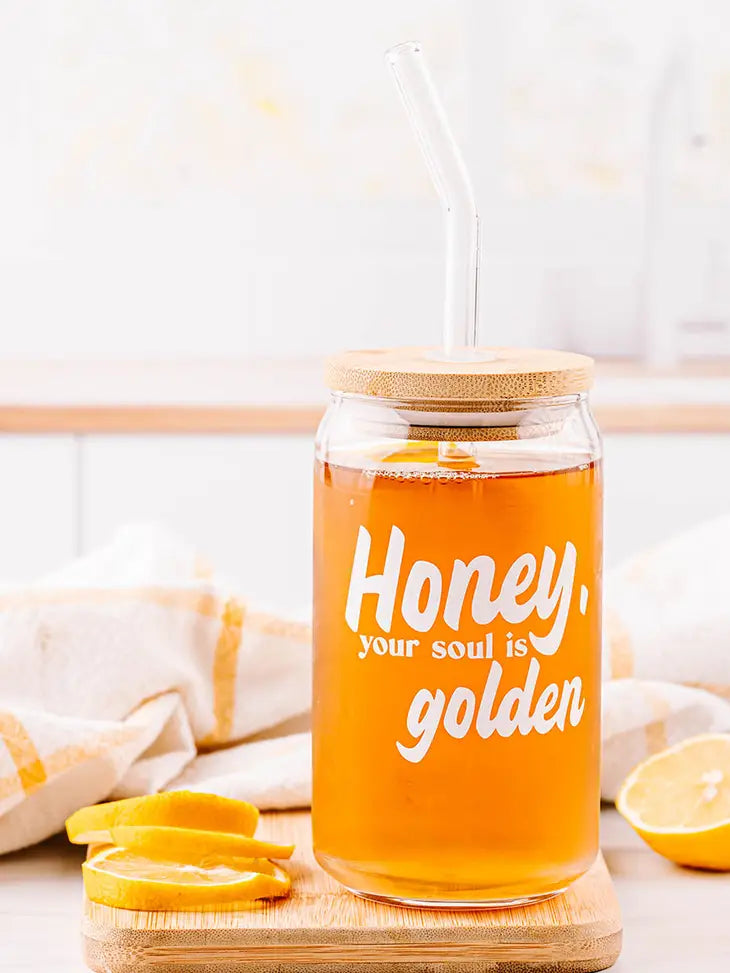Your Soul is Golden Glass Can