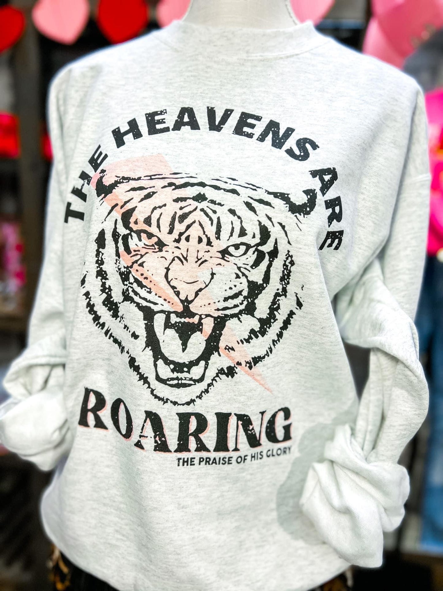 The Heavens Are Roaring Tee/ Crewneck