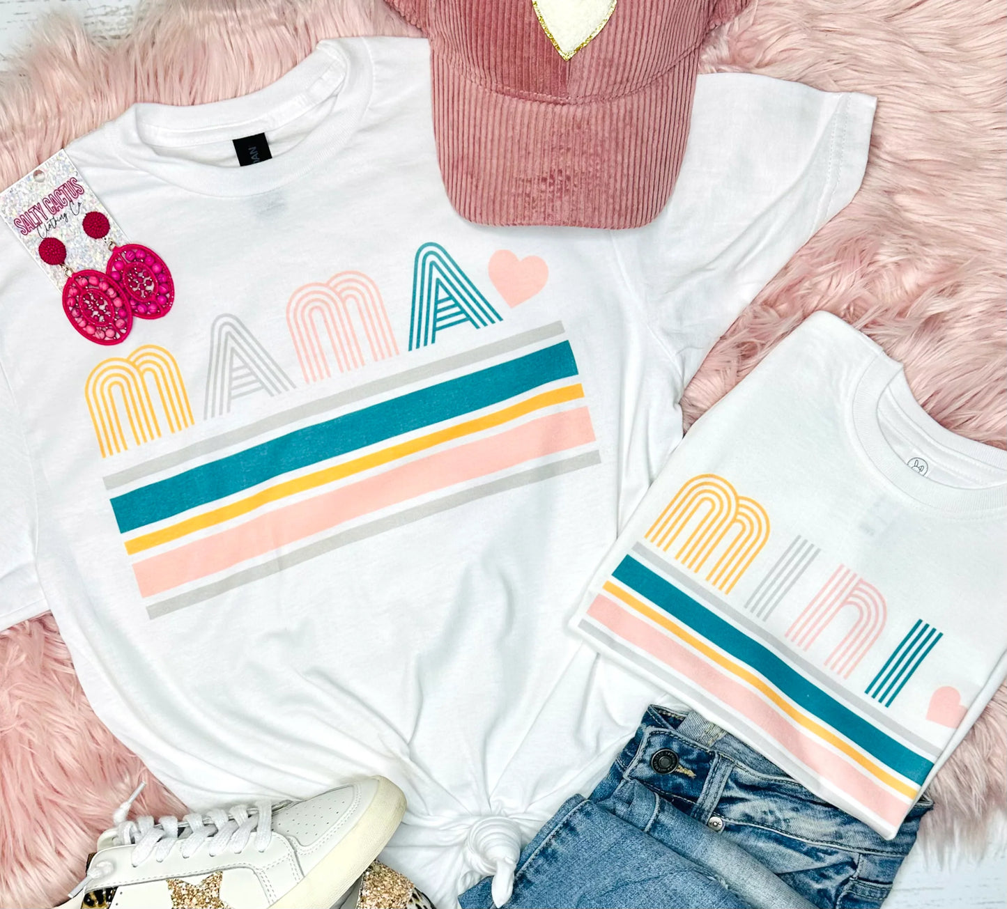 Mama/Mini Retro Tee