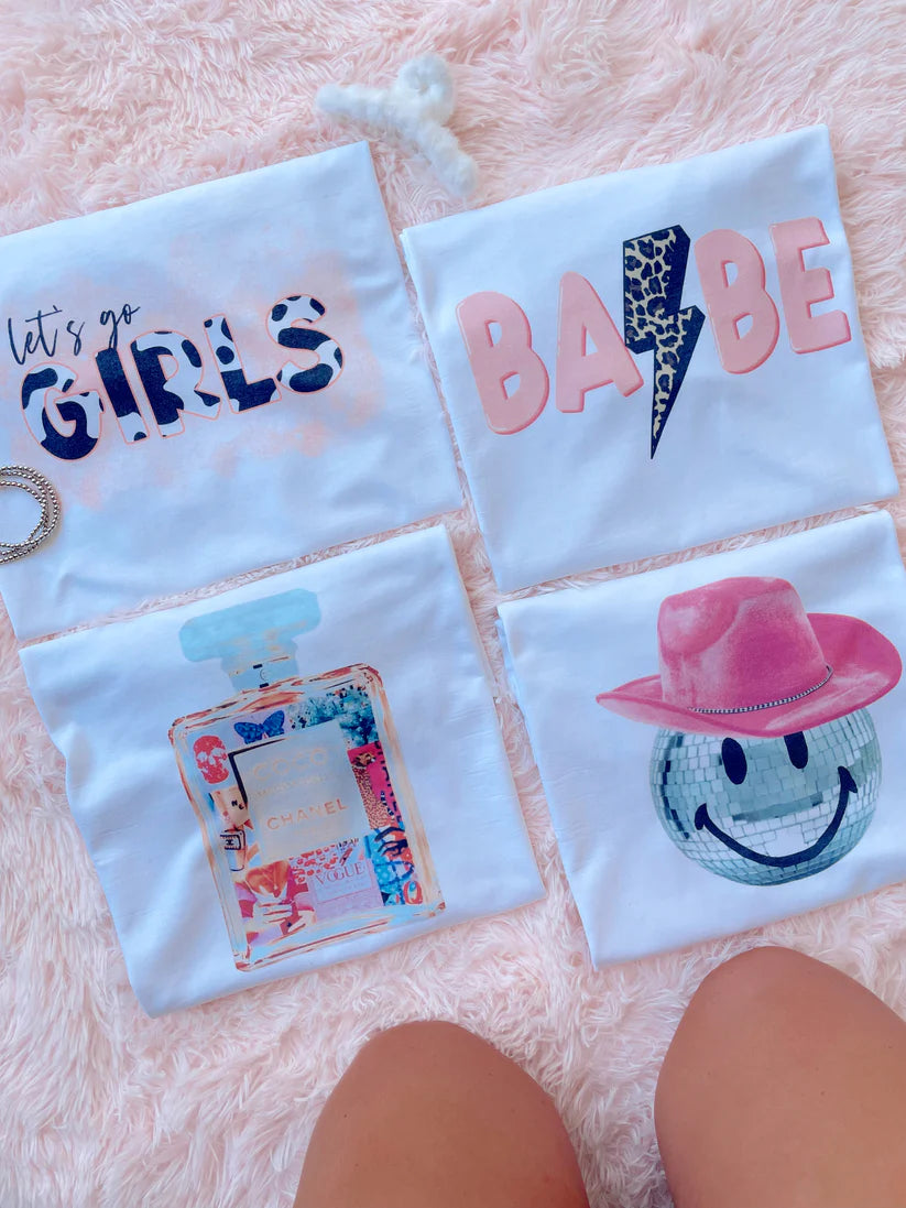 Preppy Graphic Tees/Crewnecks